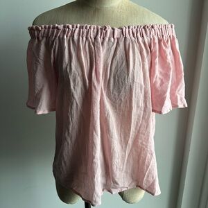 Eberjey Summer of Love Marla Off the Shoulder Top Size Medium